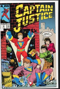 Captain Justice #2 (1988) Captain Justice