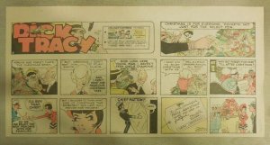 Dick Tracy Sunday Page by Chester Gould from 12/23/1973 Third Page Size