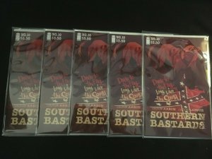 SOUTHERN BASTARDS #10 Variant Cover, Five Copies, VFNM Condition
