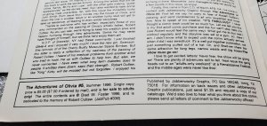 The Adventures Of Olivia #5 (1996)