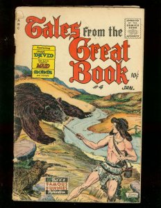 TALES FROM THE GREAT BOOK #4 1956 FAMOUS FUNNIES MOSES G/VG
