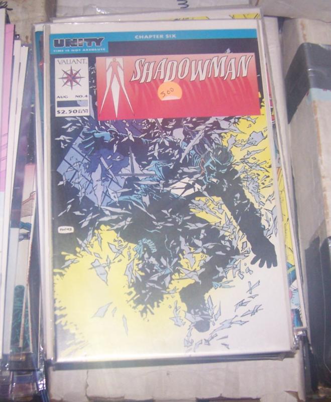 Shadowman #4 (Aug 1992, Acclaim / Valiant) unity chapter 6 frank miller cover