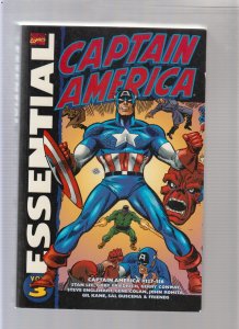 Essential Captain America #3 - 1st Print - Trade Paperback (7.5/8.0) 2006