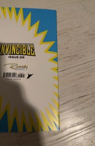 INVINCIBLE #8 (2022) - GRADE NM - RYAN OTTLEY SILVER FOIL SDCC VIRGIN VARIANT!