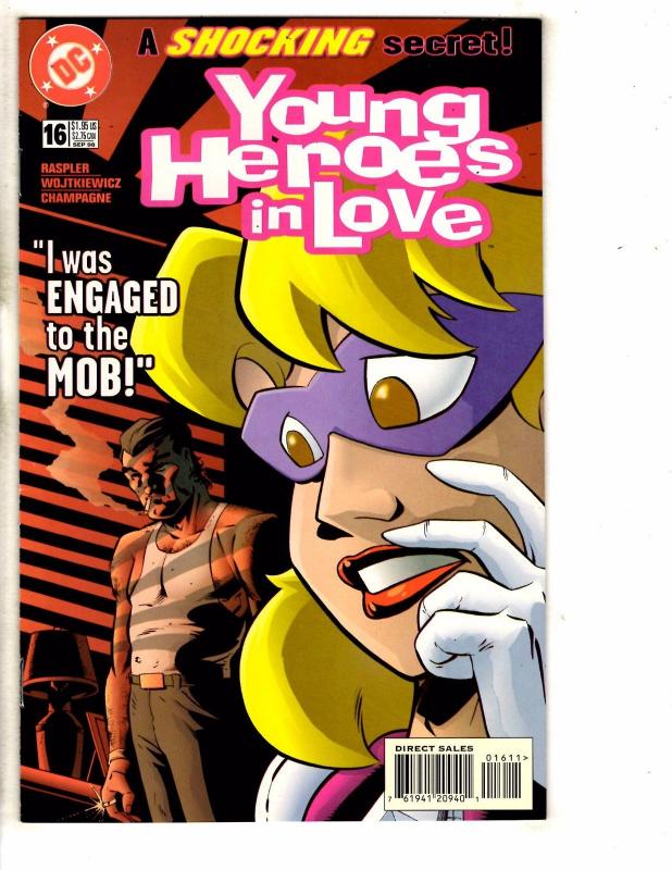 Lot Of 6 Young Heroes In Love DC Comic Books # 12 13 14 15 16 17 Batman CR8