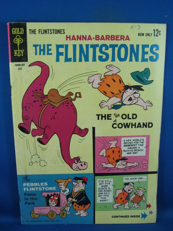 THE FLINTSTONES 12 VG+ 1963