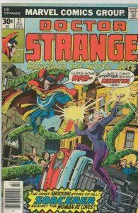 Doctor Strange #21 ORIGINAL Vintage 1977 Marvel Comics Clea