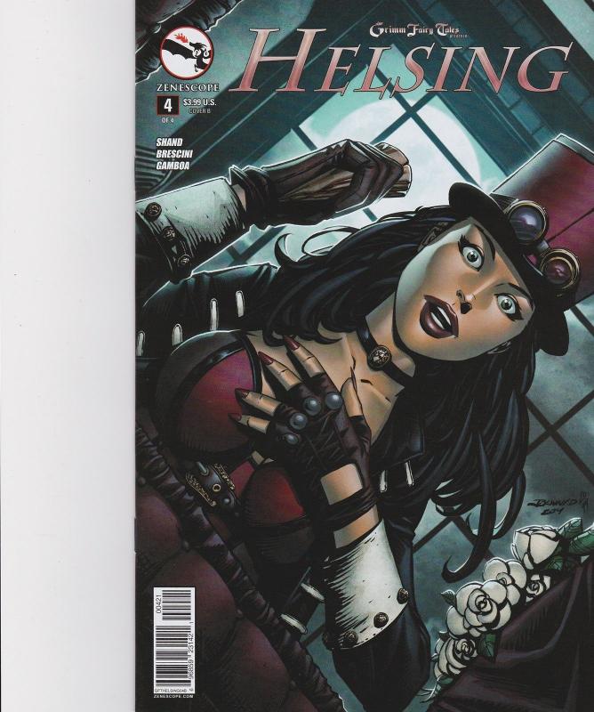 Helsing #4 Cover B Zenescope GFT Comic NM Desjardins