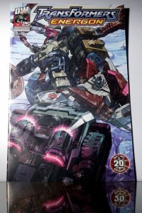 Transformers Armada Energon #25 Dreamwave 2004 Comic Feat. Hot Shot Arcee