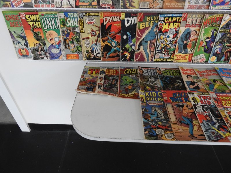 Huge Lot 140+ Low Grade Comics W/ Batman, Superman, Thor, +More! see desc