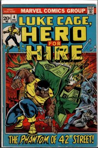 Hero for Hire #4 (1972) Luke Cage