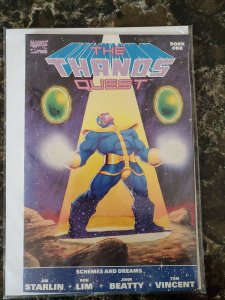 Thanos Quest Schemes and Dreams #1 Marvel (90) Condition NM+ or Better