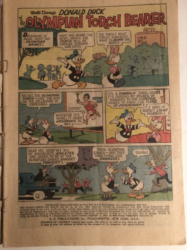 Walt Disney comics and stories 286, reader