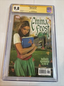 Emma Frost (2004) # 8 (CGC 9.8 SS) Signed Greg Horn * Marvel Comics