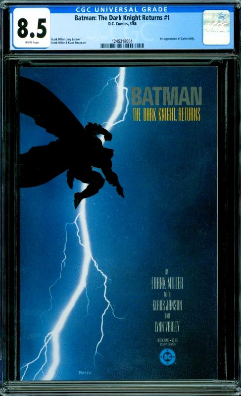 Batman The Dark Knight Returns 1 Cgc 85 Hipcomic