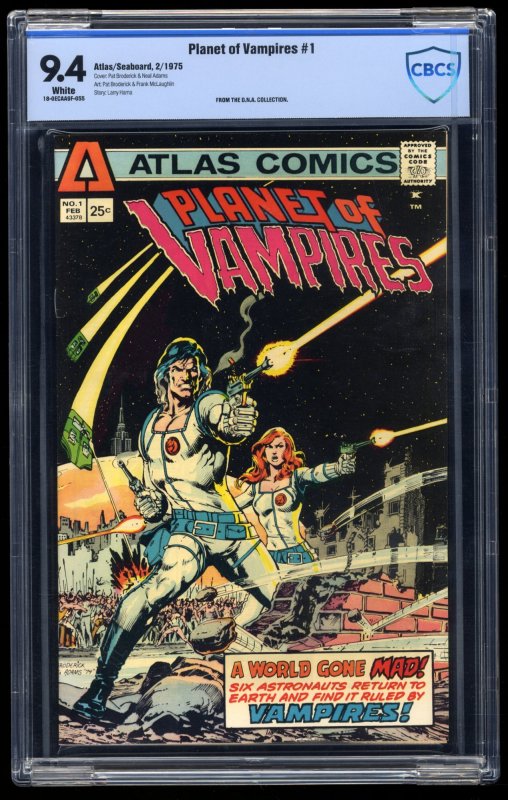 Planet of Vampires (1975) #1 CBCS NM 9.4 White Pages