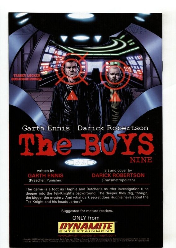 The Boys #8 2007 GARTH ENNIS-COMIC BOOK NM-