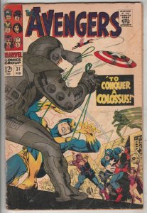 Avengers, The #37 (Jan-71) FN Mid-Grade Avengers
