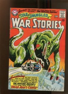STAR SPANGLED WAR STORIES #116 (7.0) DEAD MANS CURVE!!! 1964