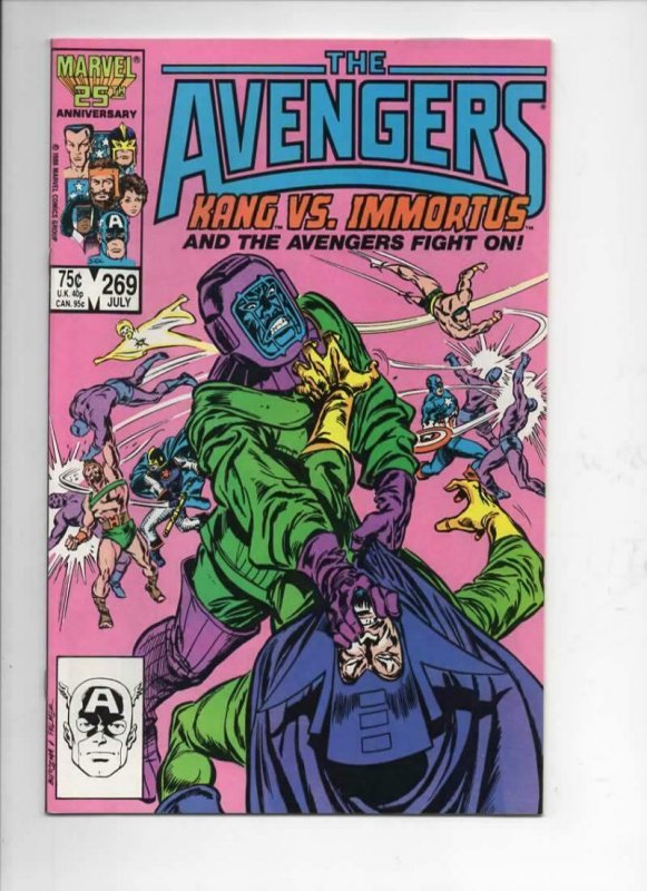 AVENGERS #269, NM-, Kang vs Immortus, 1963 1986, more Marvel in store