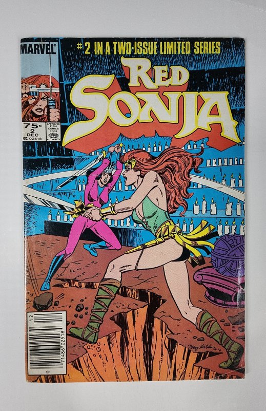 Red Sonja #2 (1985) Newstand