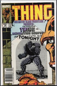 The Thing #28 (1985) The Thing [Key Issue]