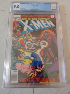 X-MEN #112 CGC 9.0 MAGNETO ISSUE! HIGH GRADE!