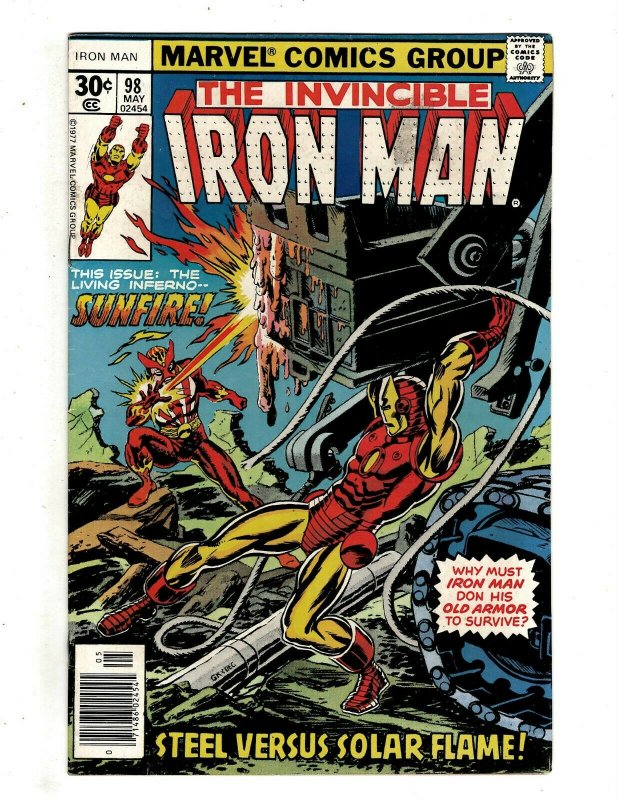 7 Iron Man Marvel Comics # 95 96 97 98 99 102 103 Tony Stark Ultimo Dread J451 