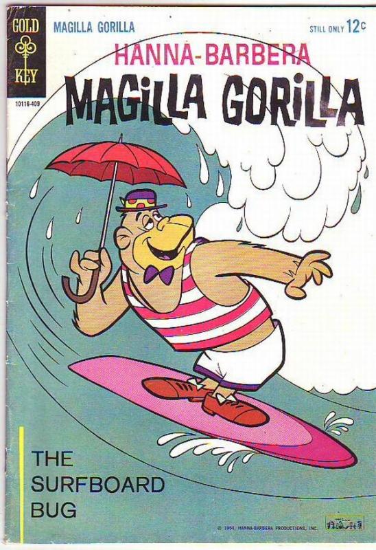 Magilla Gorilla, Hanna-Barbera #2 (Jun-64) FN+ Mid-Grade Magilla Gorilla