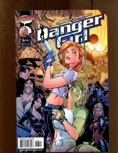 Danger Girl #6 - Dave Campbell Cover Art! (9.0) 1999