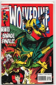 Wolverine #71 (1993) Wolverine