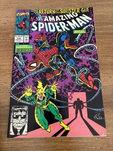 The Amazing Spider-Man # 334 NM Marvel Comic Book Goblin May Gwen MJ 15 J297