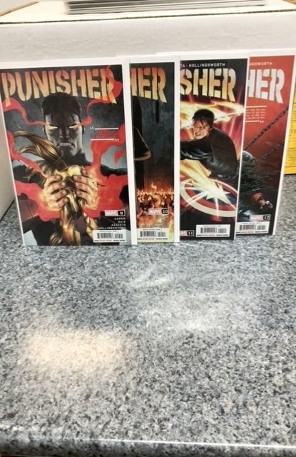 Punisher #1-12 set #8 is variant cover