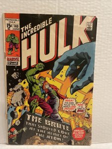 Incredible Hulk #140 