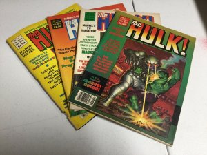 The Hulk 15 16 17 18 Vg-Fn Very Good-Fine Marvel Magazine