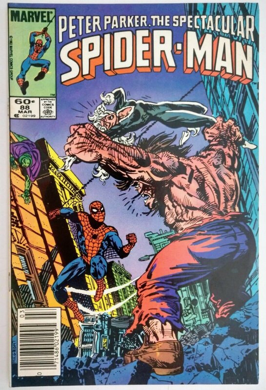 Peter Parker, Spectacular Spider-Man #88 RARE MARK JEWELERS EDITION