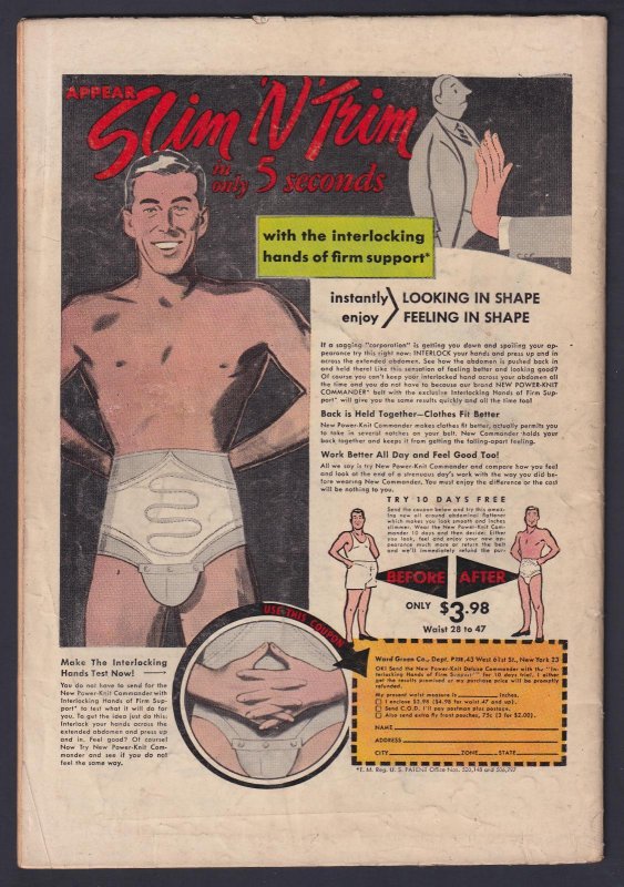 Battlefront #34 War VG 4.0 Atlas Comic - Aug 1955