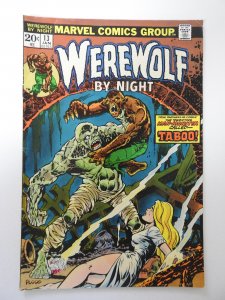 Werewolf by Night #13 (1974) VG Condition moisture stain