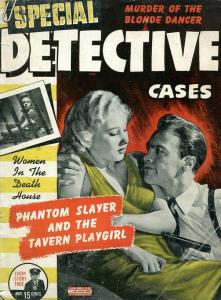 SPECIAL DETECTIVE CASES-NOV/1942-G/VG-PHANTOM SLAYER-DEATH HOUSE  G/VG