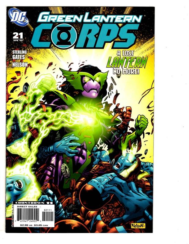 6 Green Lantern Corps DC Comic Books # 20 21 22 23 24 25 Mongul Kyle Rayner MS7