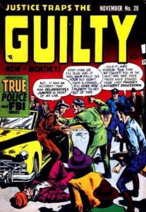 Justice Traps the Guilty #20 VG ; Headline | low grade comic November 1950 FBI C