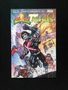 Mighty Morphin Power Rangers TMNT  II #4B  BOOM 2023 NM  EASTMAN VARIANT