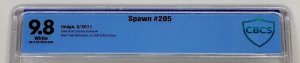 Spawn #205 Image 2011 CBCS 9.8 Low Print Run Equals Top CGC