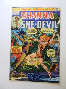 Shanna the She-Devil #5 (1973) VF- condition