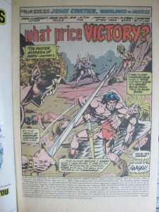 John Carter Warlord of Mars 17 Marvel Comics Bronze Age 1978 VG