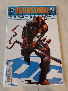 Deathstroke: Rebirth #1 Stephen Platt Cover (2016)