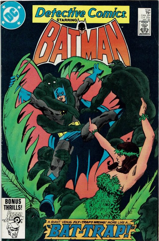 Detective Comics #534  Batman Poison Ivy VF+