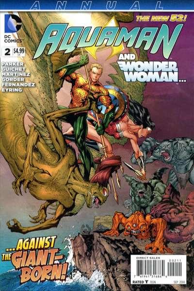 Aquaman (2011 series) Annual #2, NM (Stock photo)