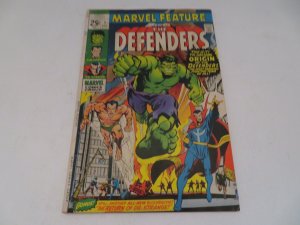 Defenders: Marvel Feature #1: Facsimile Edition (1971) Comic Book Fr 1.0