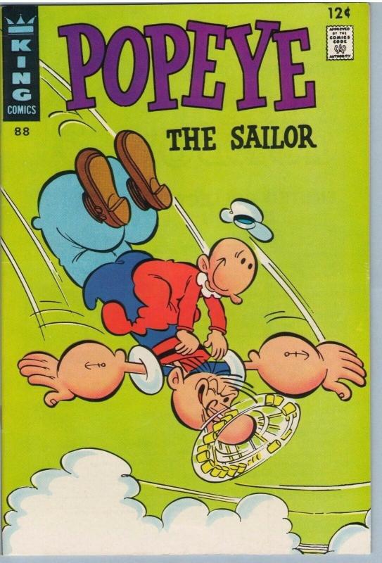 Popeye 88 Aug 1967 NM- (9.2)